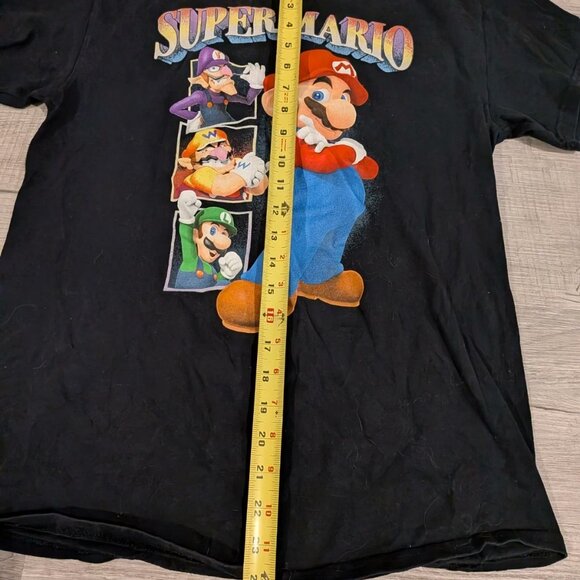 Super Mario Bros. Men�s Sz Medium Graphic T-Shirt Mario Waluigi Luigi Nintendo - Picture 2 of 5